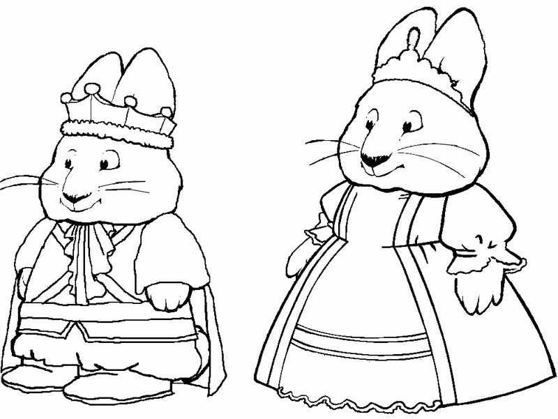 Free Printable Max and Ruby Coloring Pages For Kids