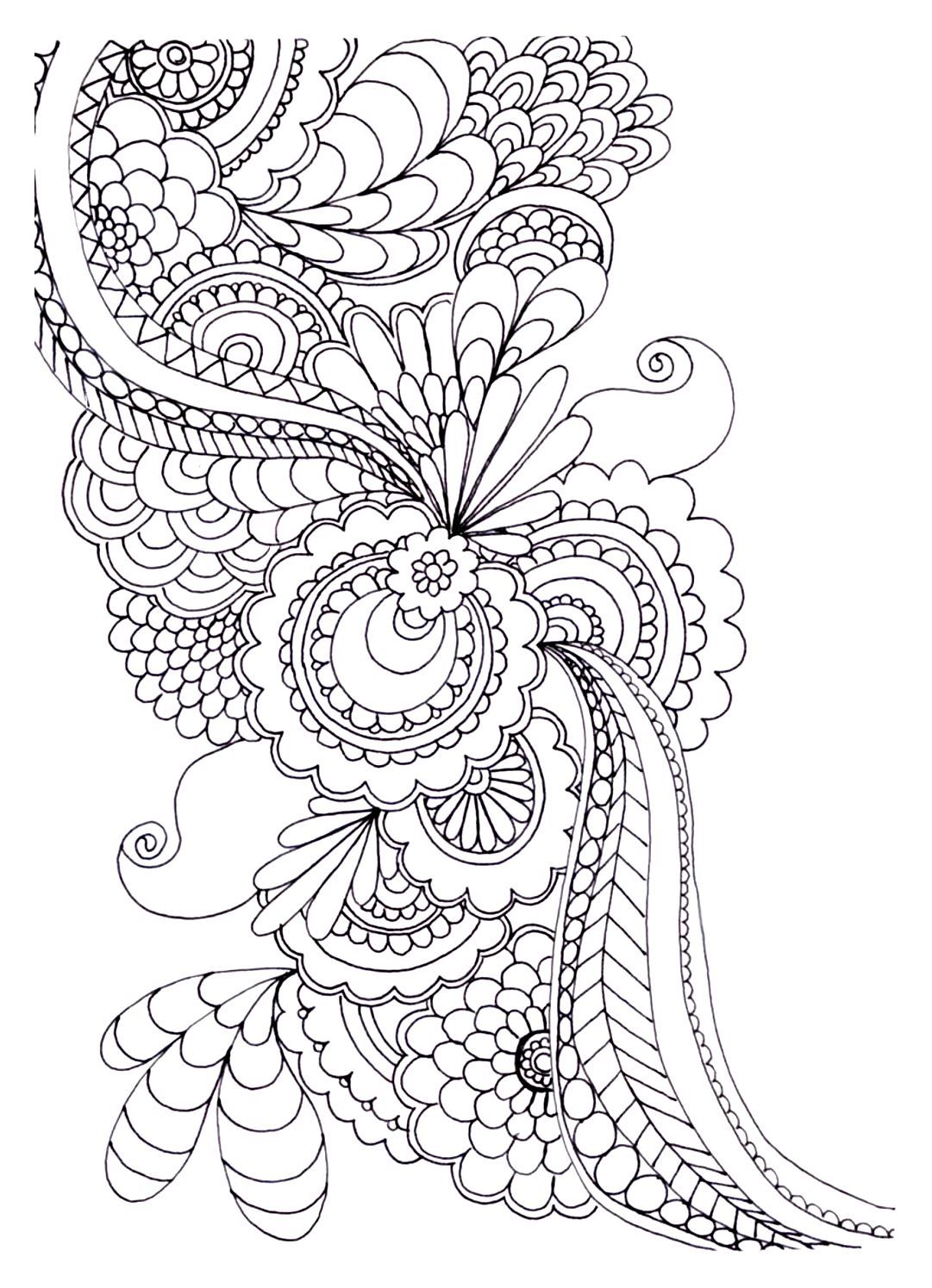 To print this free coloring page «coloring-adult-zen-anti-stress ...