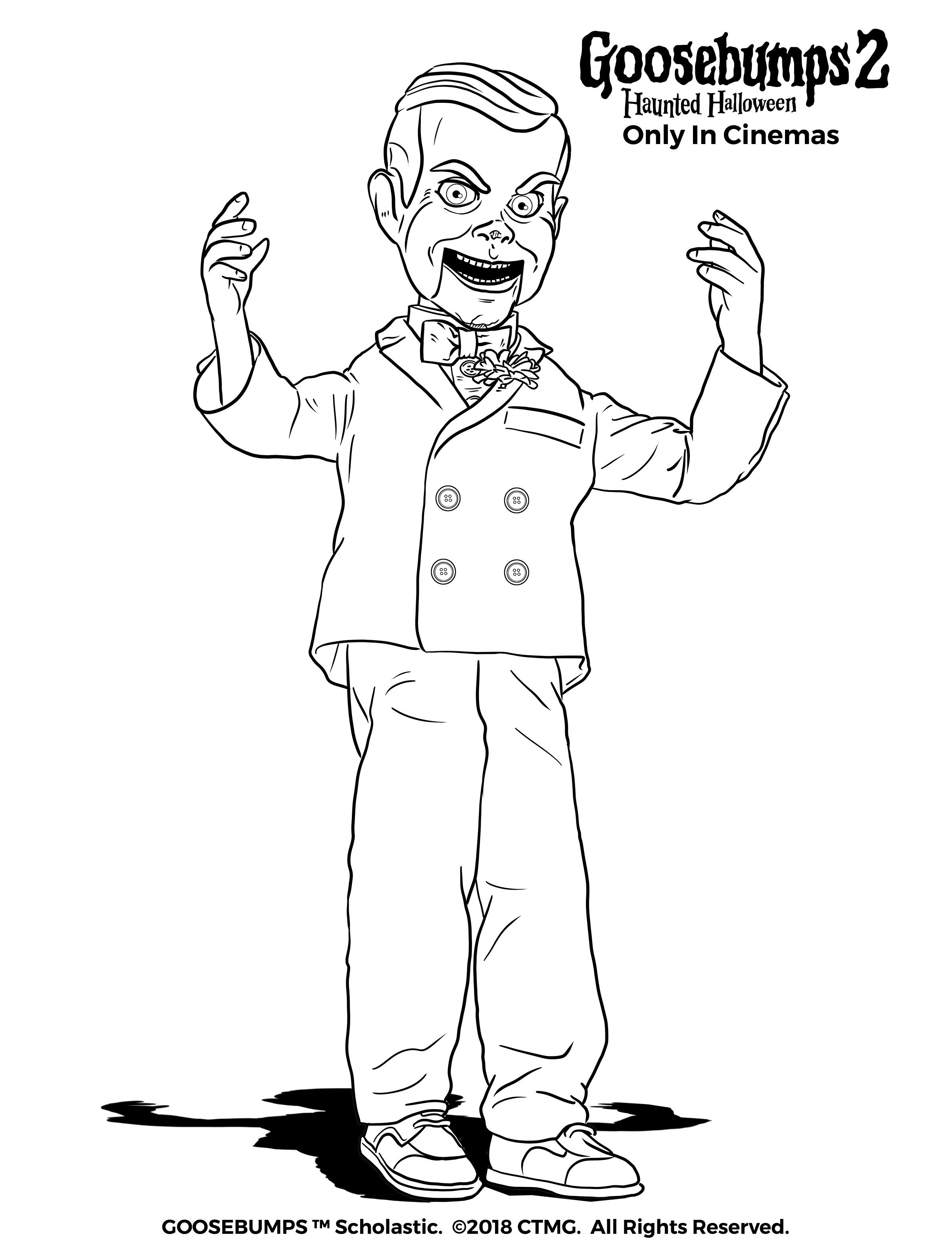 Slappy wants to play #Goosebumps2Movie #Halloween | Christmas tree ...