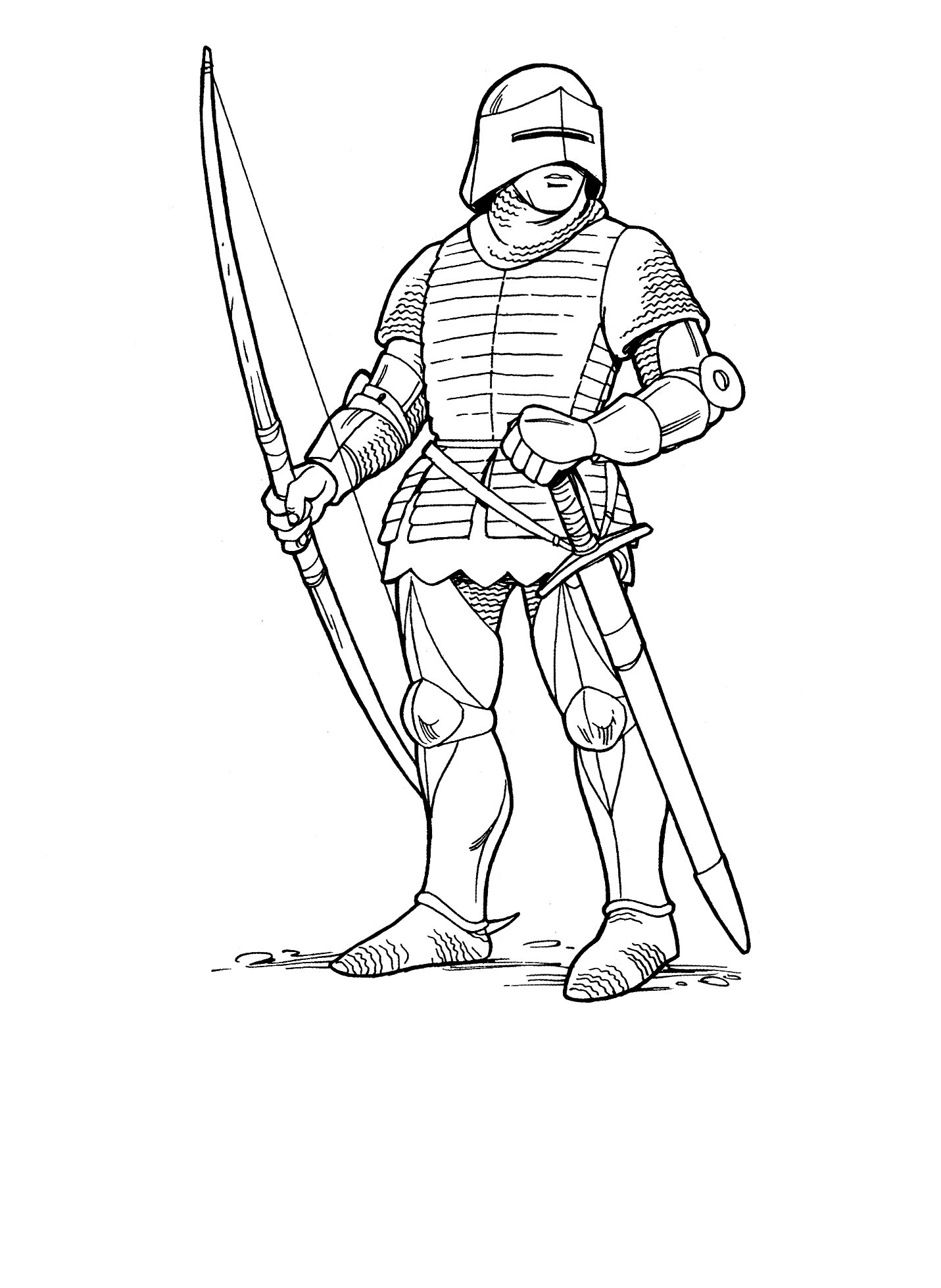 Soldiers and knights coloring pages 4 / Soldiers and Knights ...