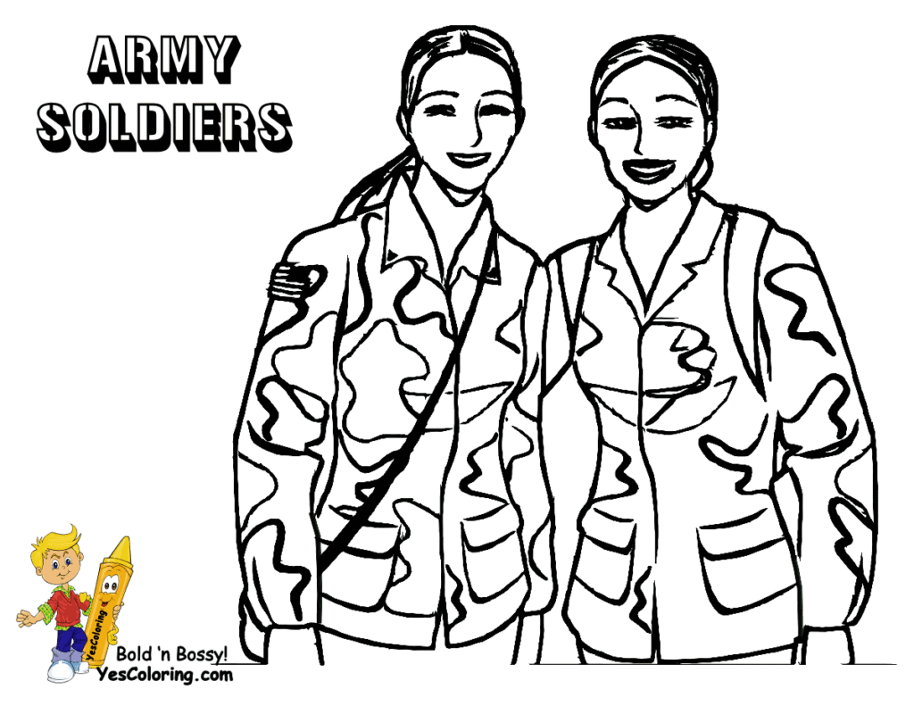 Coloring Pages: Free Coloring Pages Of Army Women Veterans Day ...