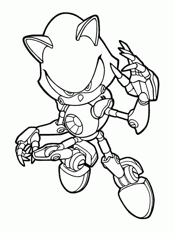 Step by Step to Color Sonic The Hedgehog Coloring Pages ...