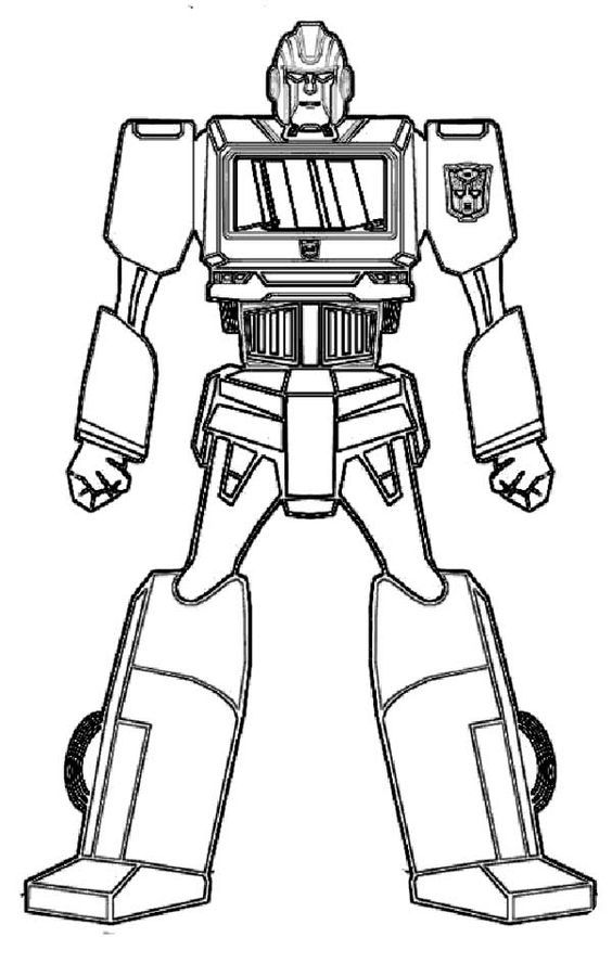 Ironhide Transformers Coloring Page | Coloring Pages | Pinterest ...