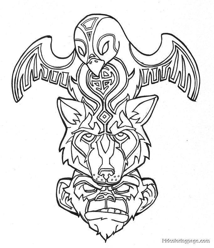 Alaska Native Coloring Pages - High Quality Coloring Pages