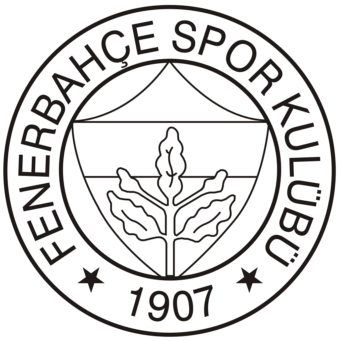 Alternatif Car Sticker Fenerbahce Logo ...