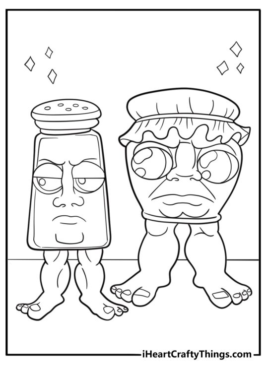 74 Free Italian Brainrot Coloring Pages For Kids