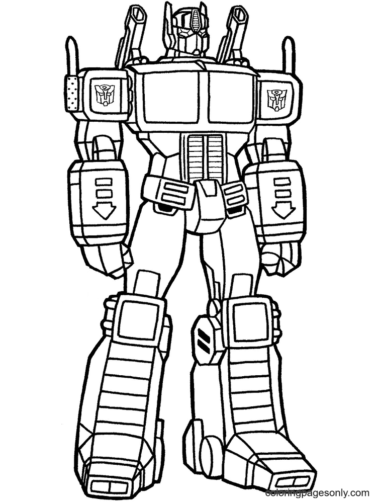 Transformers Ironhide Coloring Pages ...
