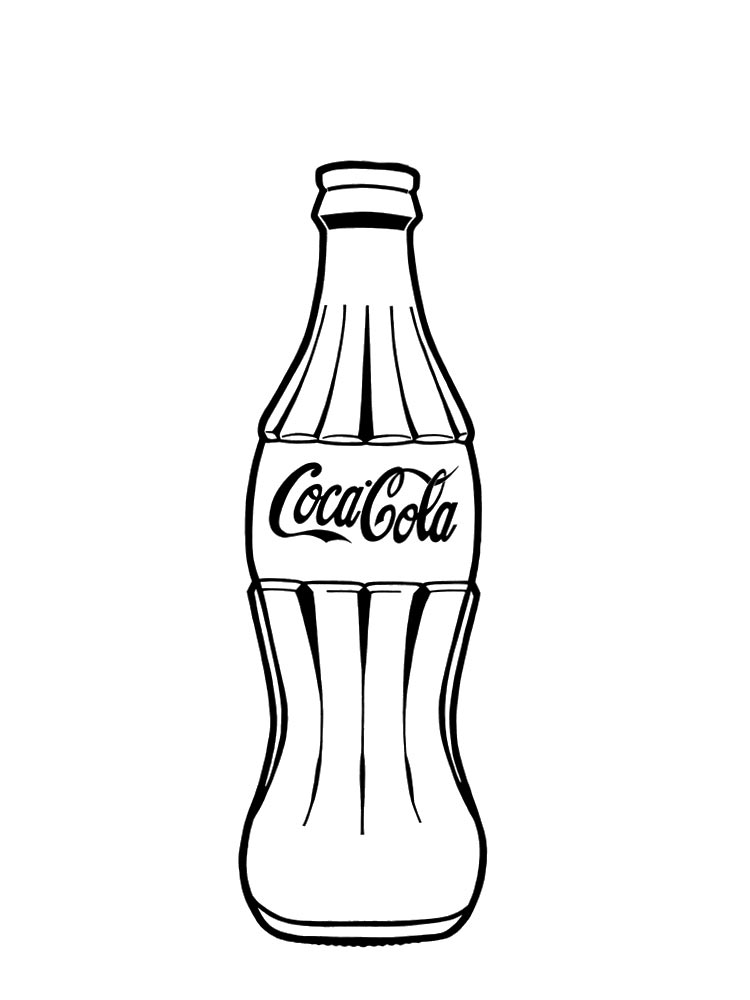Bottle coloring pages. Free Printable Bottle coloring pages.