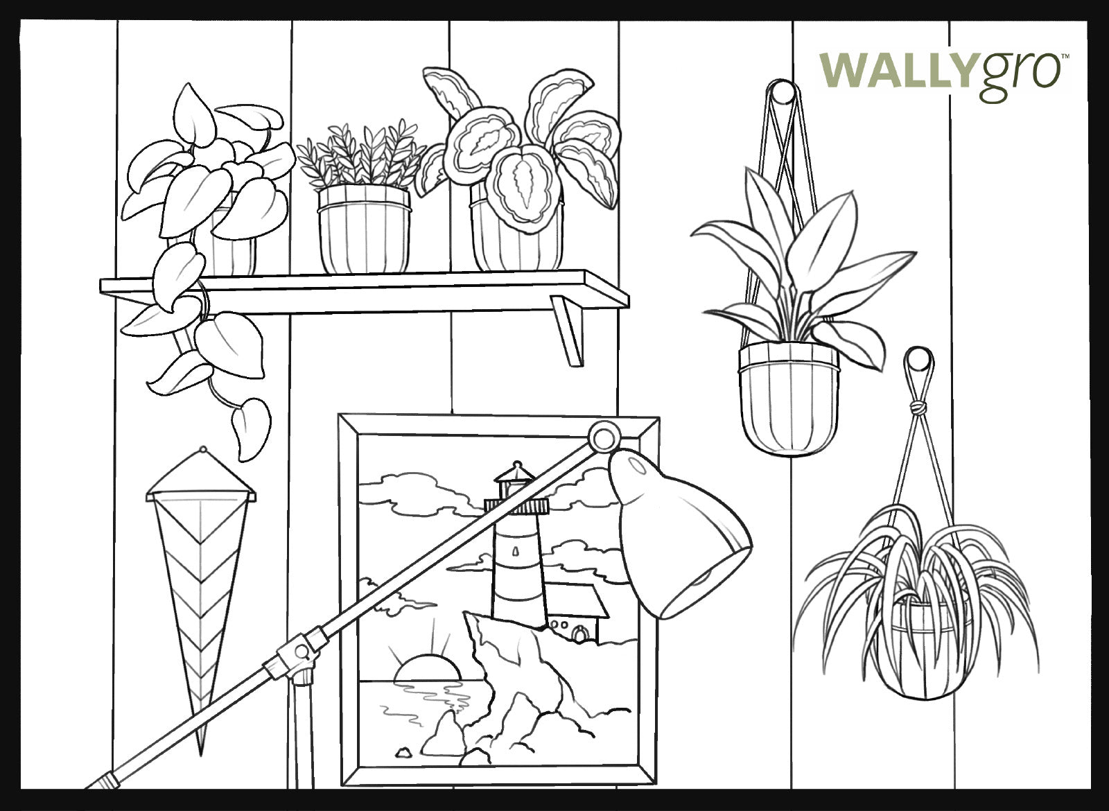 Activity: Relaxing Coloring Book Pages, Loop – WallyGrow