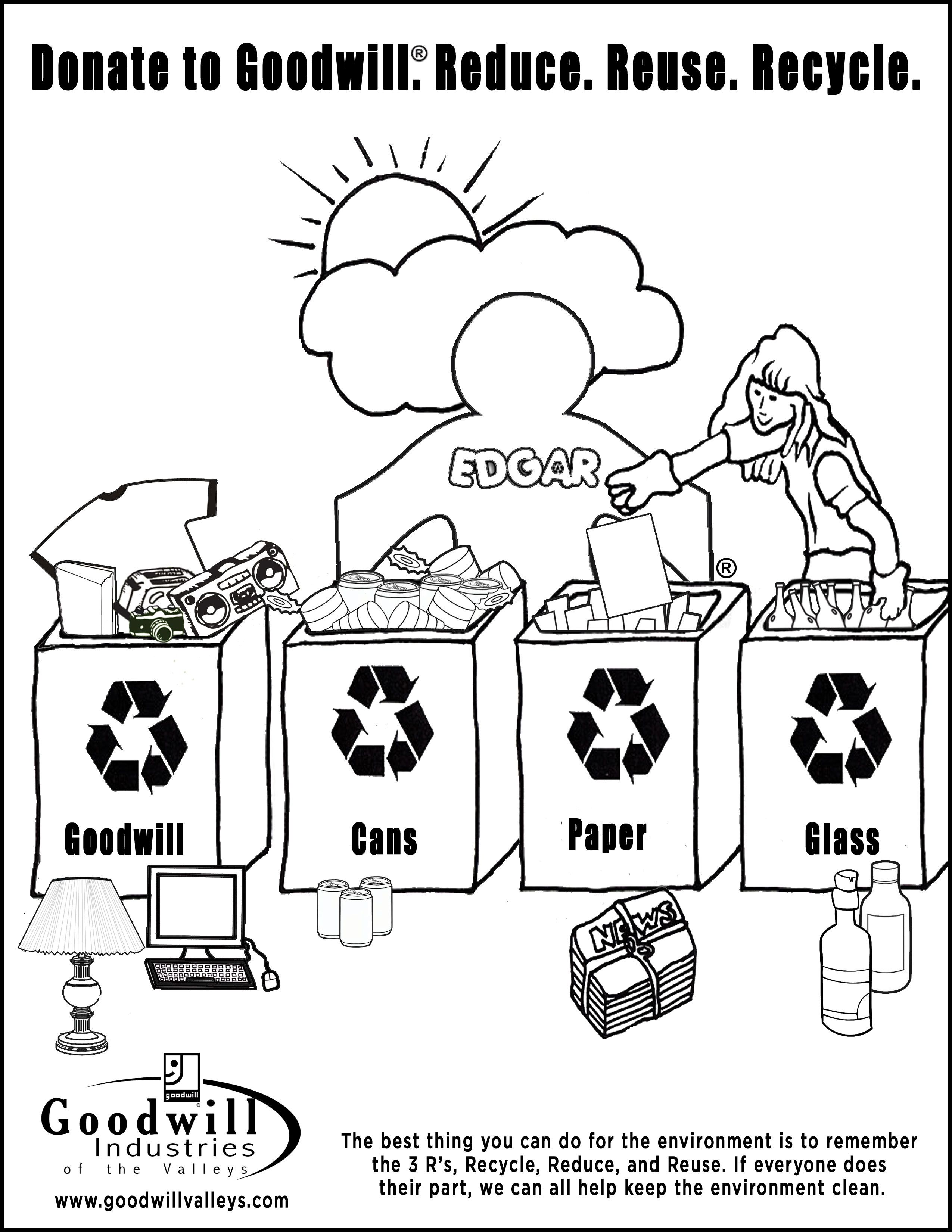 Recycle Bin Coloring Pages - HiColoringPages