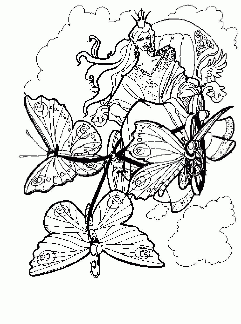Advanced For Adults - Coloring Pages for Kids and for Adults