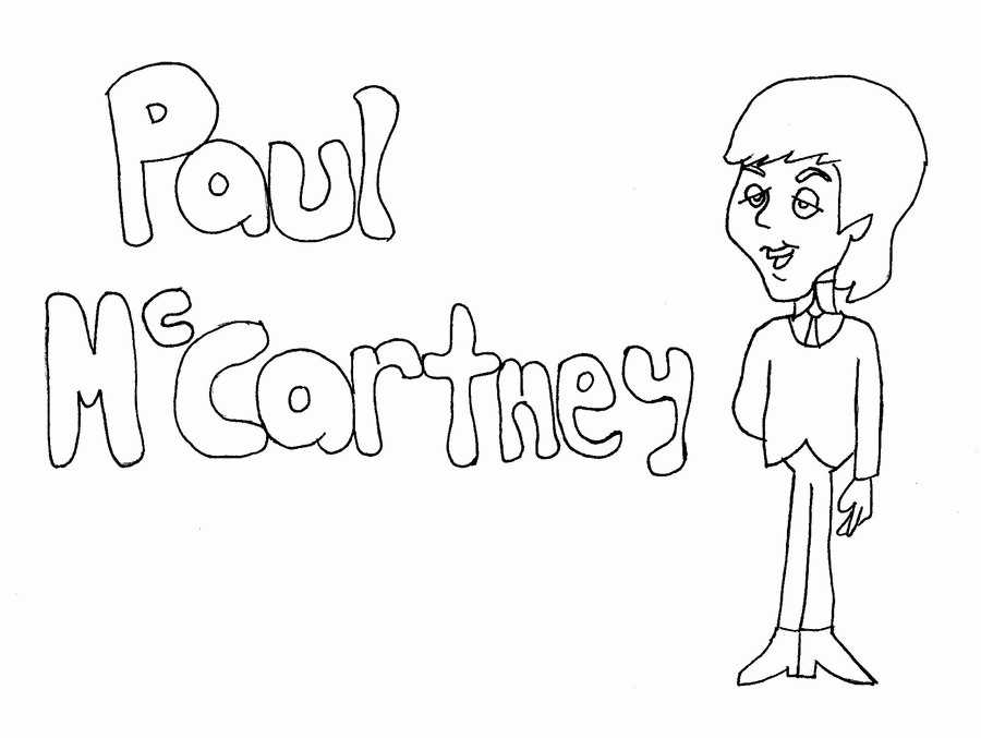 Beatles - Coloring Pages for Kids and for Adults