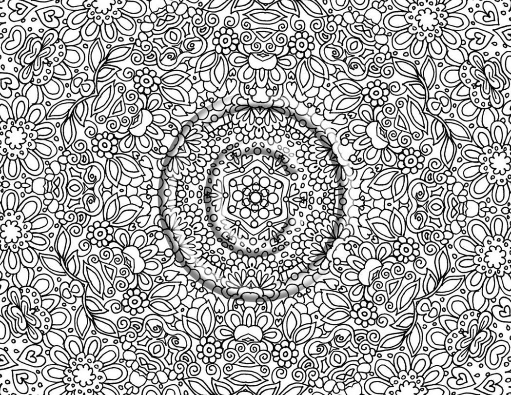 very-detailed-coloring-pages-for-adults-603627 Â« Coloring Pages ...