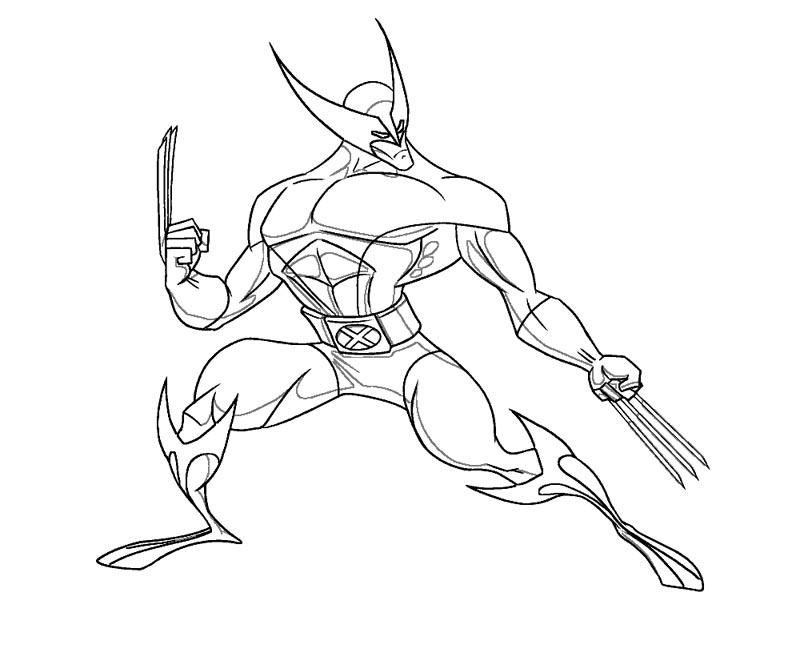 11 Pics of Wolverine Origins Coloring Pages - Easy Wolverine X-Men ...