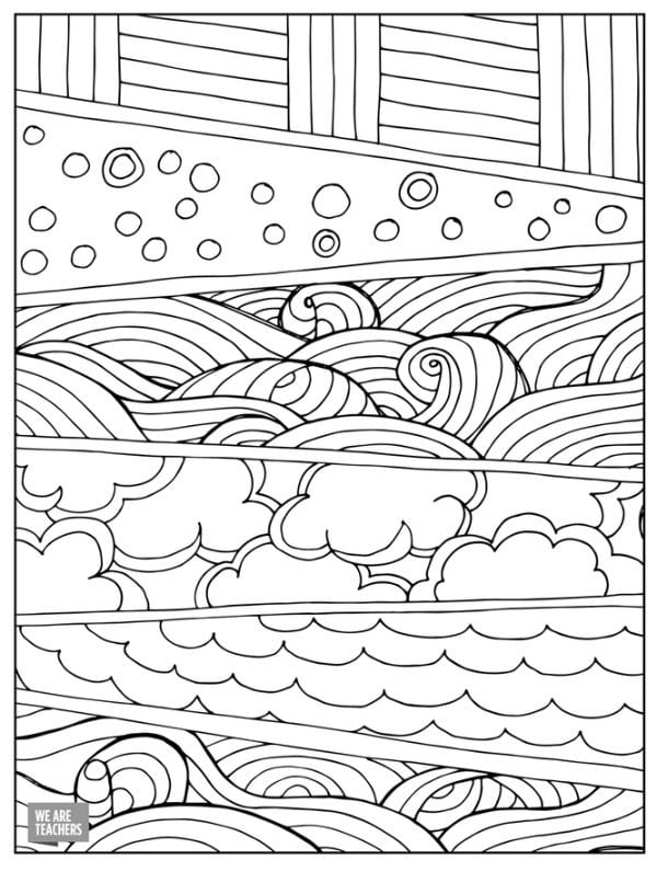 8 Free Adult Coloring Pages for Stressed Out Teachers