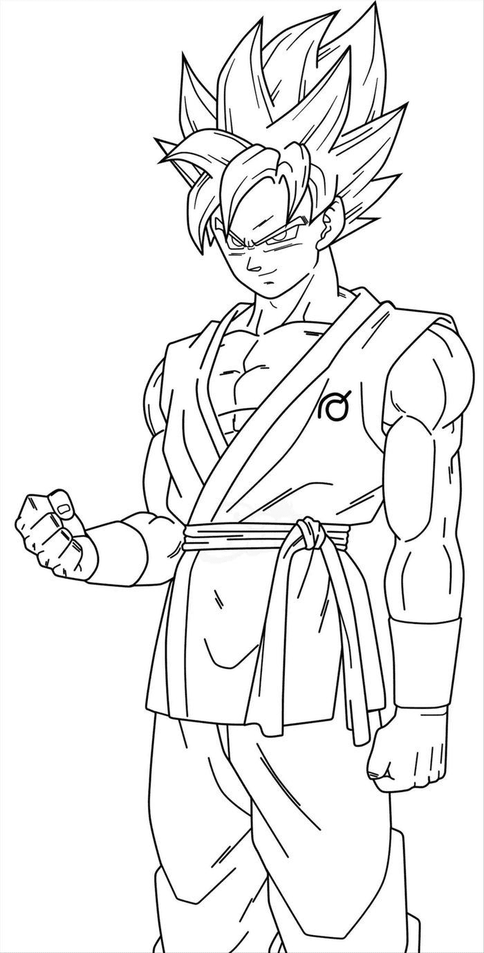 Super Saiyajin in Dragon Ball Z Coloring Pages - Dragon Ball Z Coloring  Pages - Coloring Pages For Kids And Adults