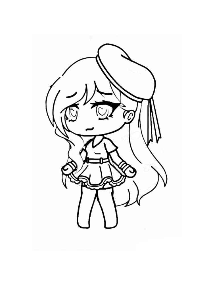 Gacha Life coloring pages. Download and print Gacha Life coloring pages