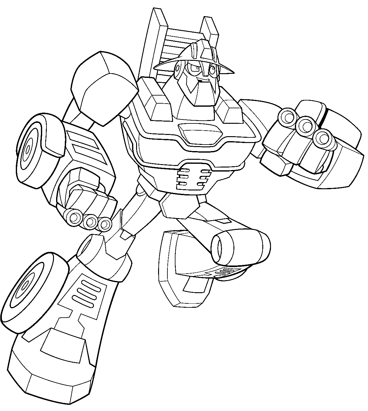 Hoist from Transformers Rescue Bots Academy Coloring Pages - Rescue Bots Coloring  Pages - Coloring Pages For Kids And Adults