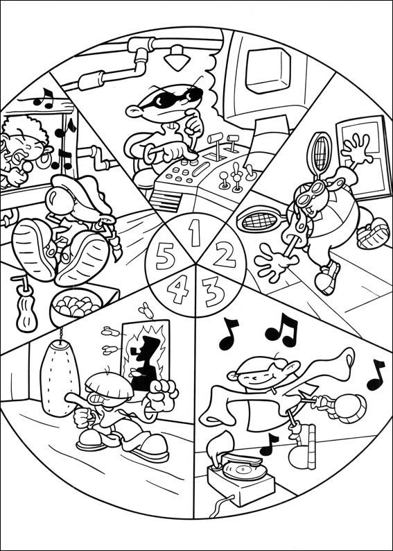 Codigo KND 24 dibujos faciles para dibujar para niños. Colorear | Cartoon coloring  pages, Hello kitty coloring, Coloring pages