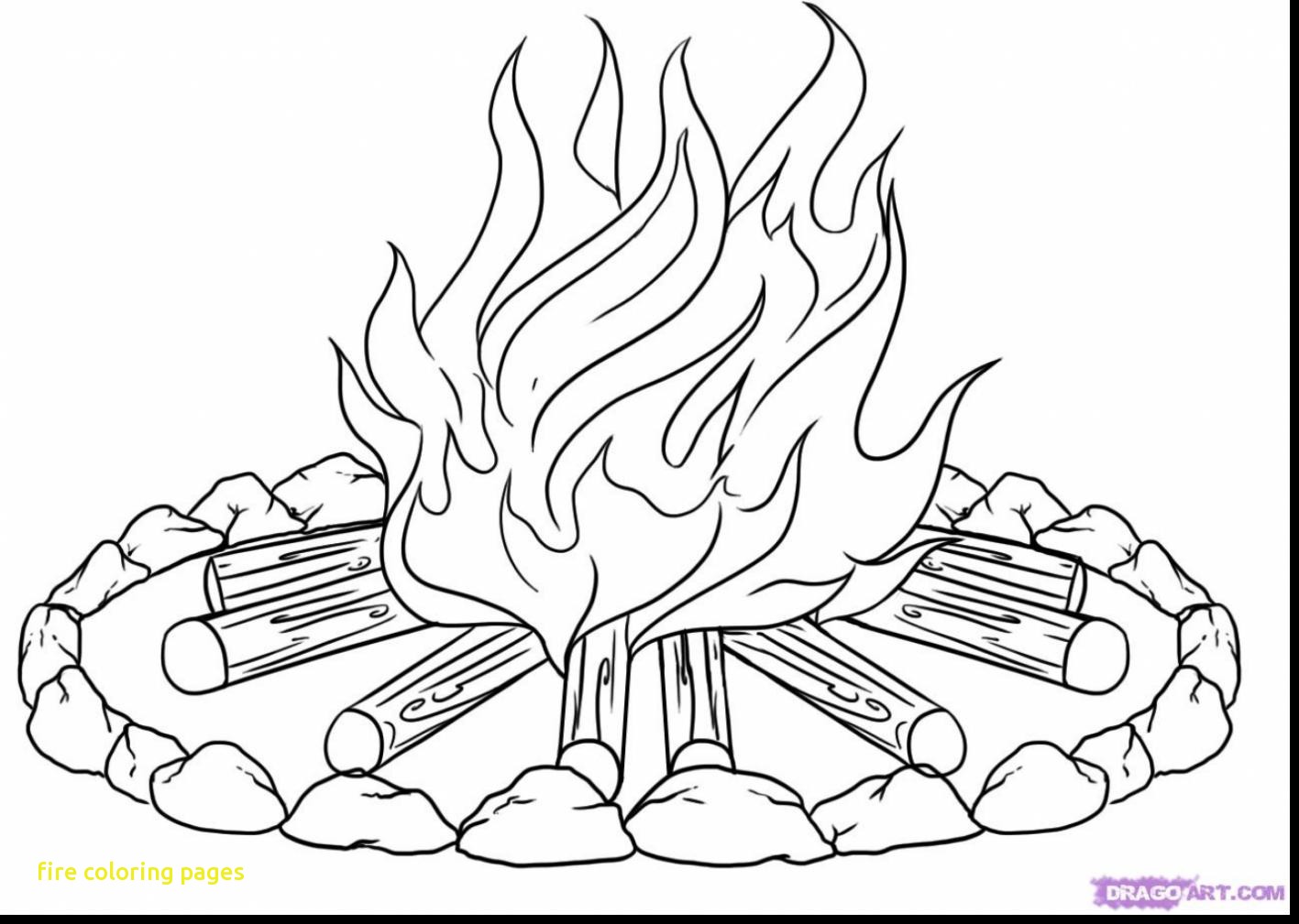Fire Coloring Pages at GetDrawings | Free download