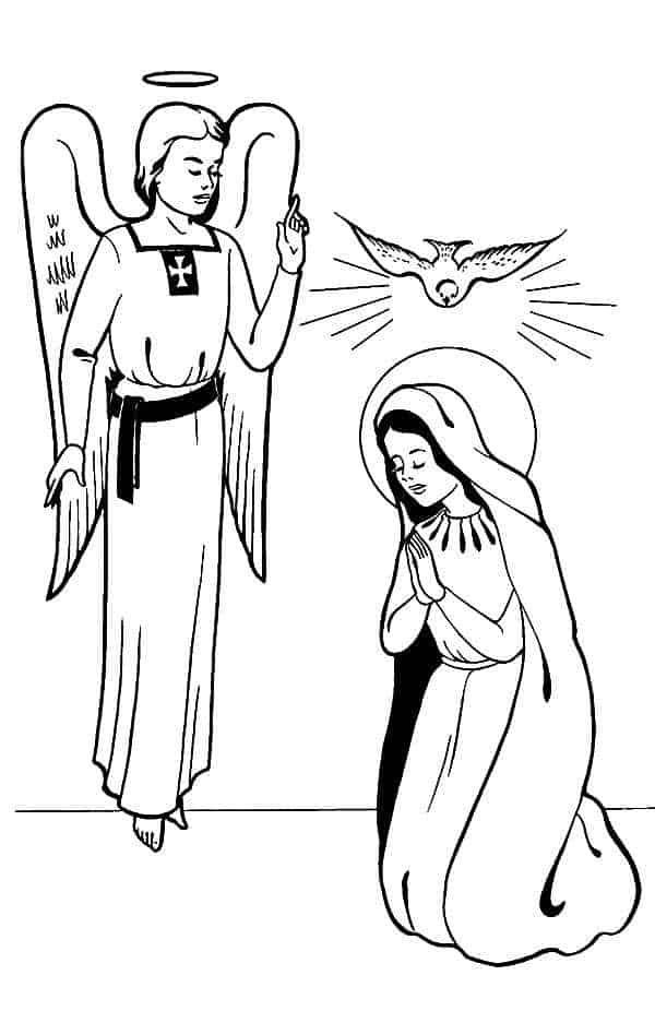 Angel Coloring Pages PDF ...