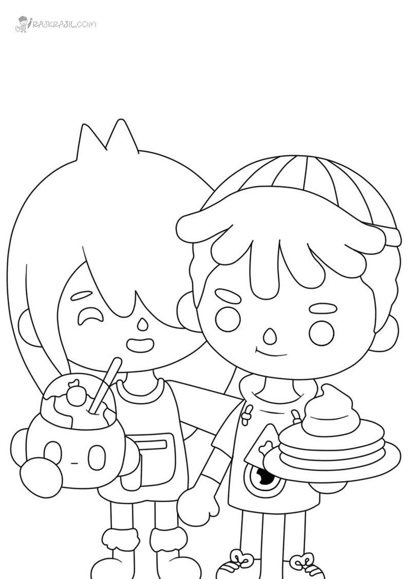 Toca Boca Coloring Pages Printable for ...