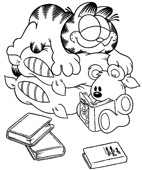 Garfield Coloring Pages Printable - Get Coloring Pages