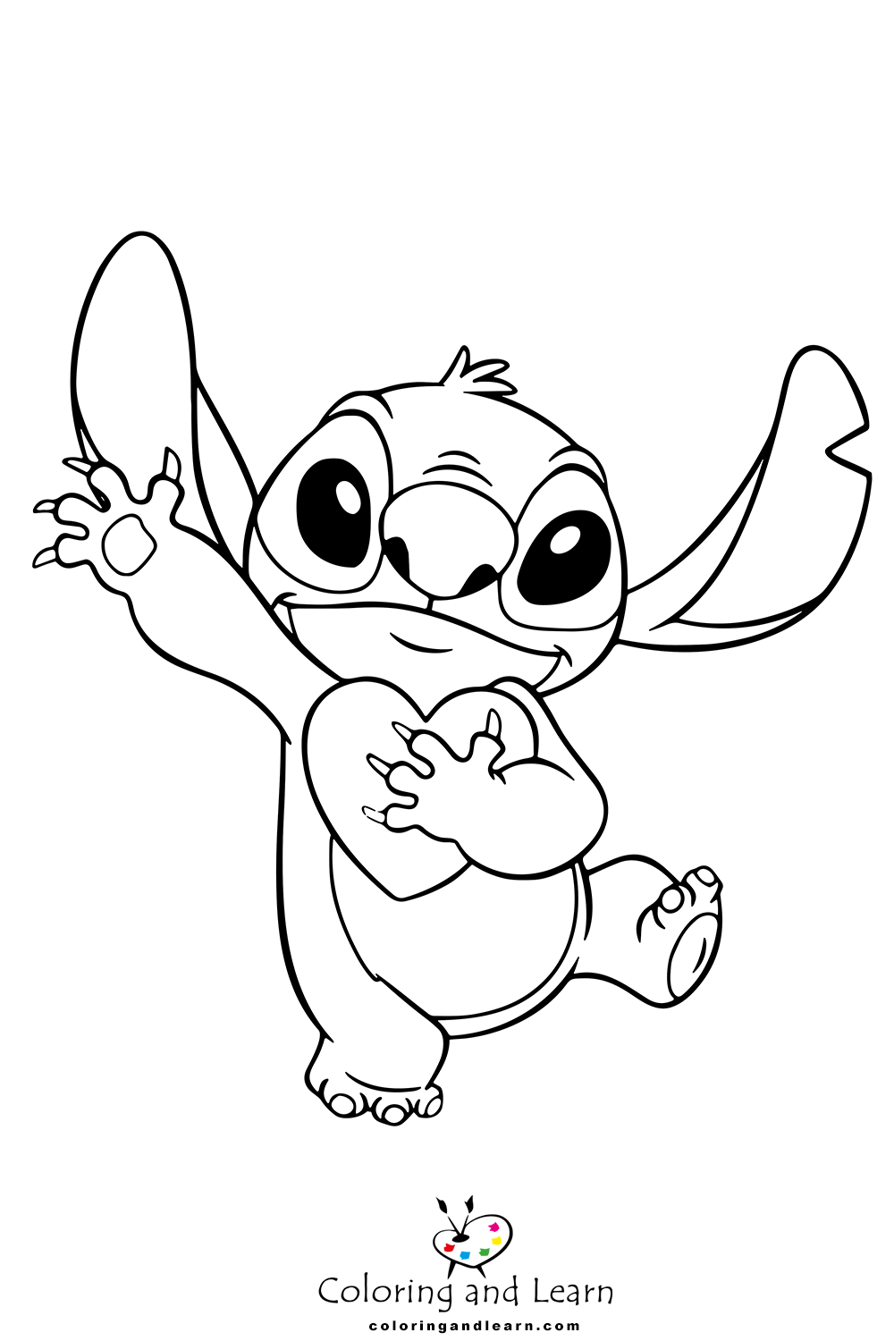 Stitch Coloring Pages (2024) - Coloring ...