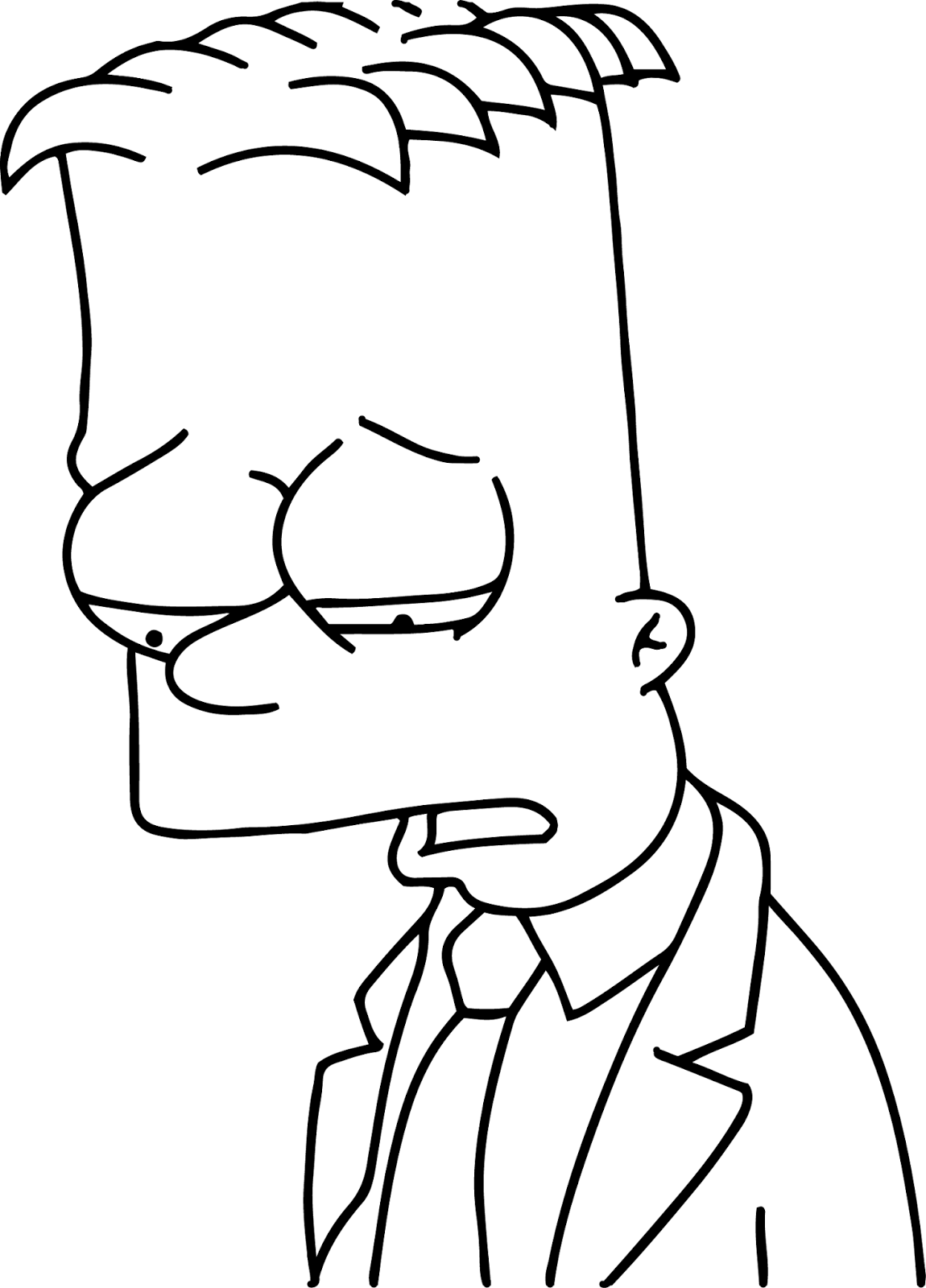 Bart Simpson Coloring Pages - GetColoringPages.com