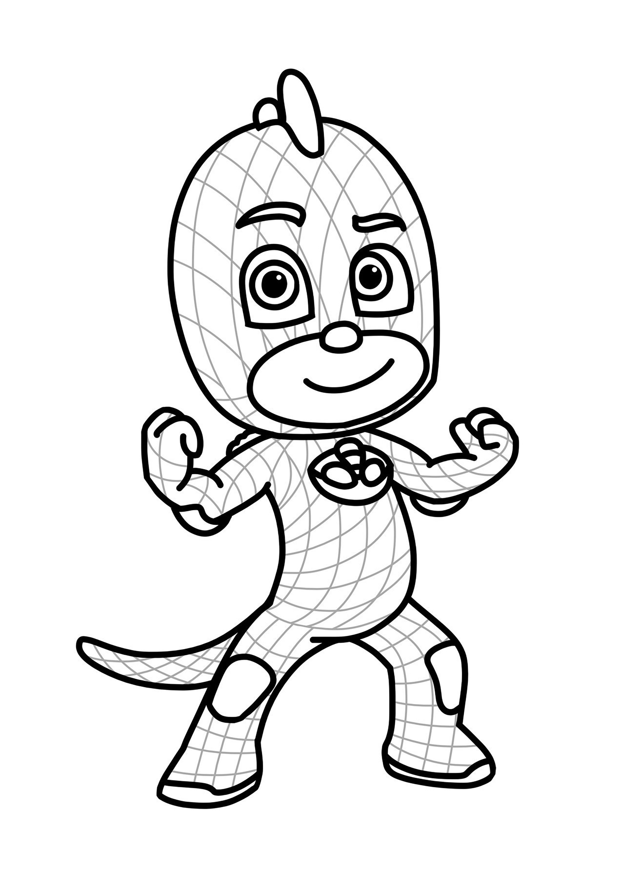 Pj masks free to color for children - PJ Masks Kids Coloring Pages