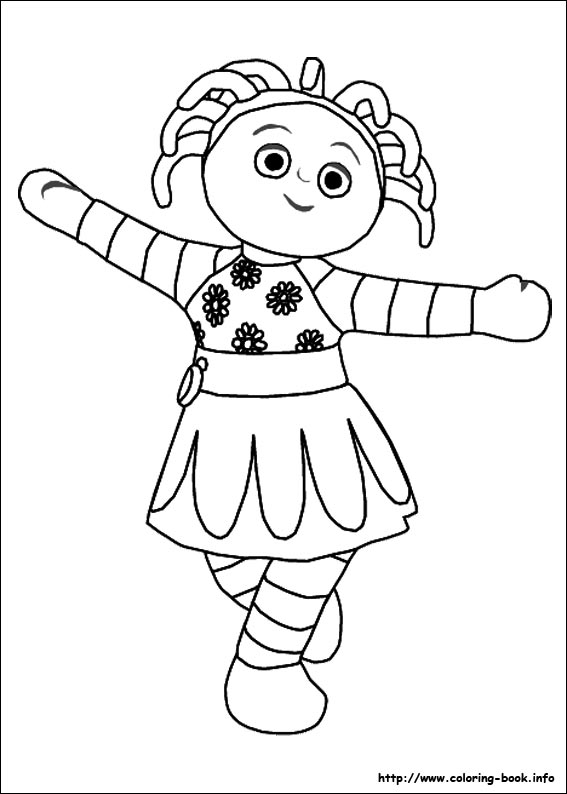 In the night garden coloring pages on Coloring-Book.info