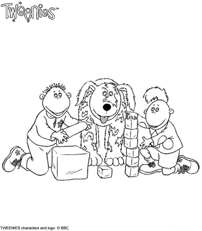 Kids-n-fun.com | 20 coloring pages of Tweenies