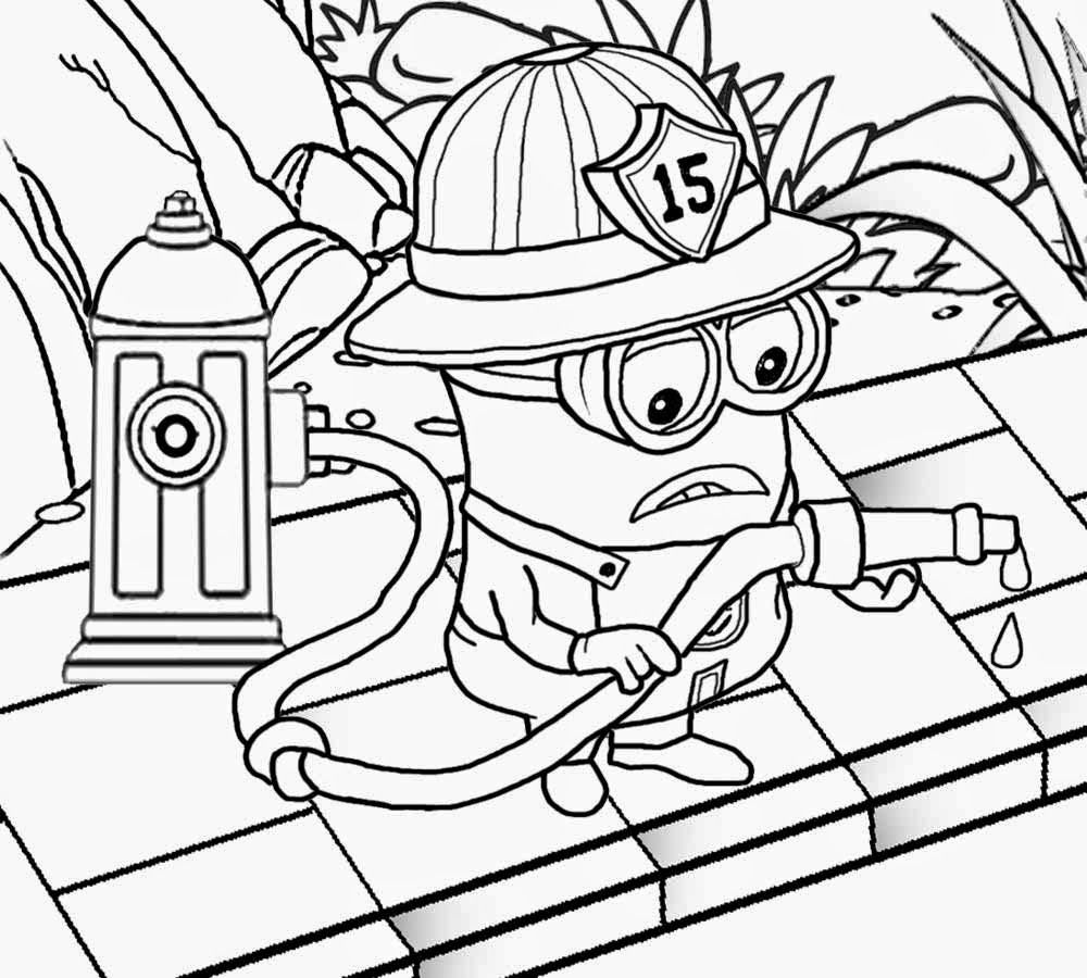 Free Printable Despicable Me Coloring Pages