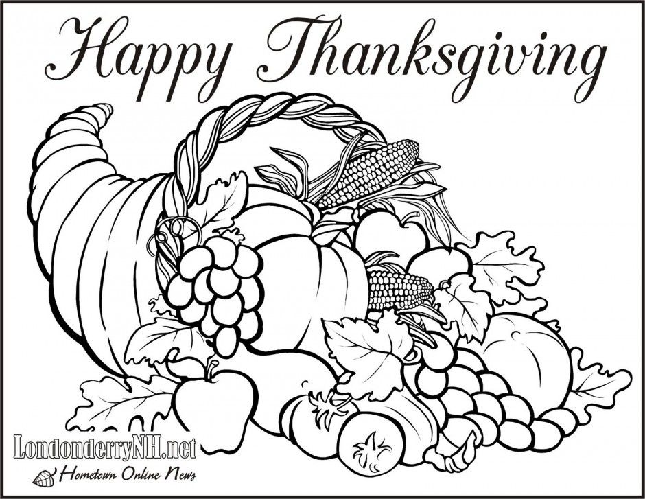Coloring Pages Turkey Printable - Coloring Page