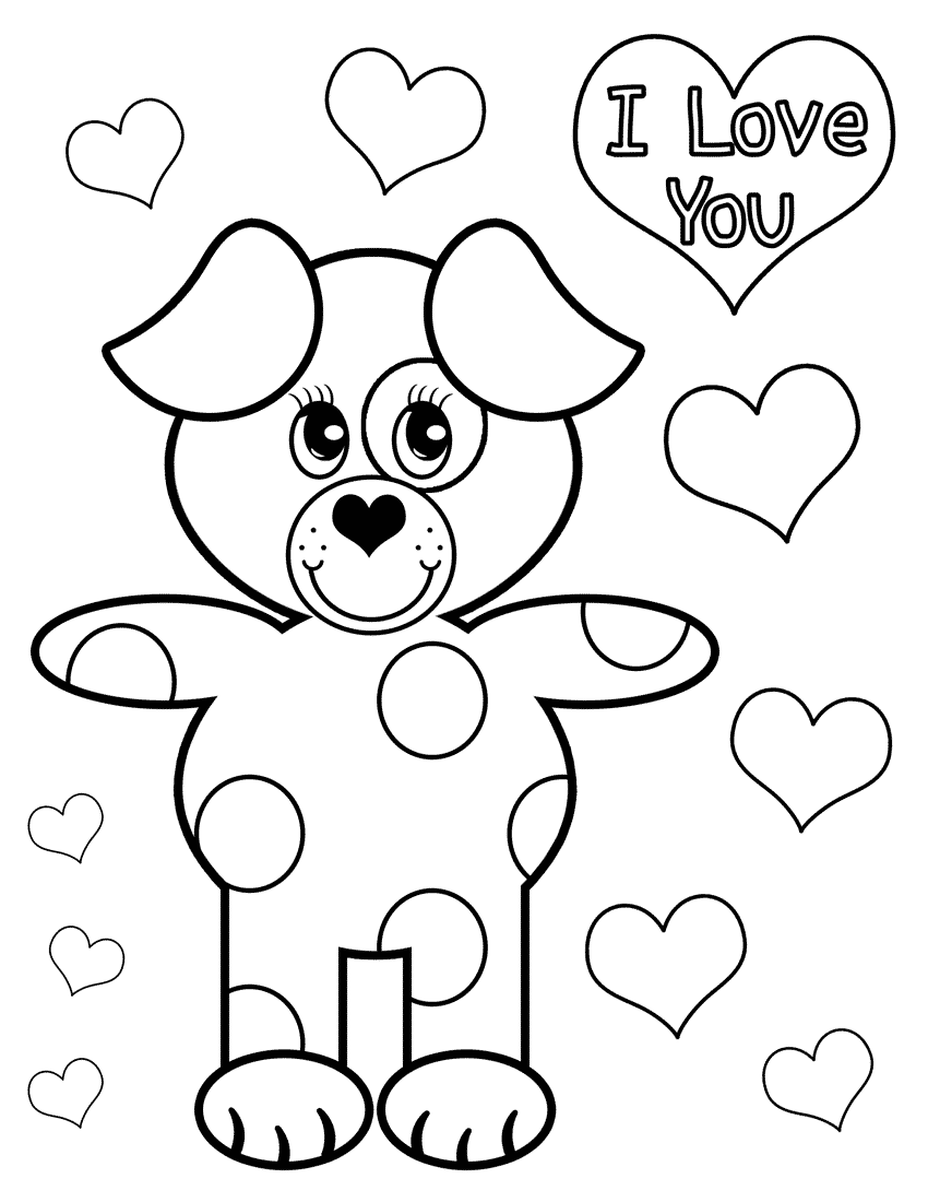 Emo Love - Coloring Pages for Kids and for Adults