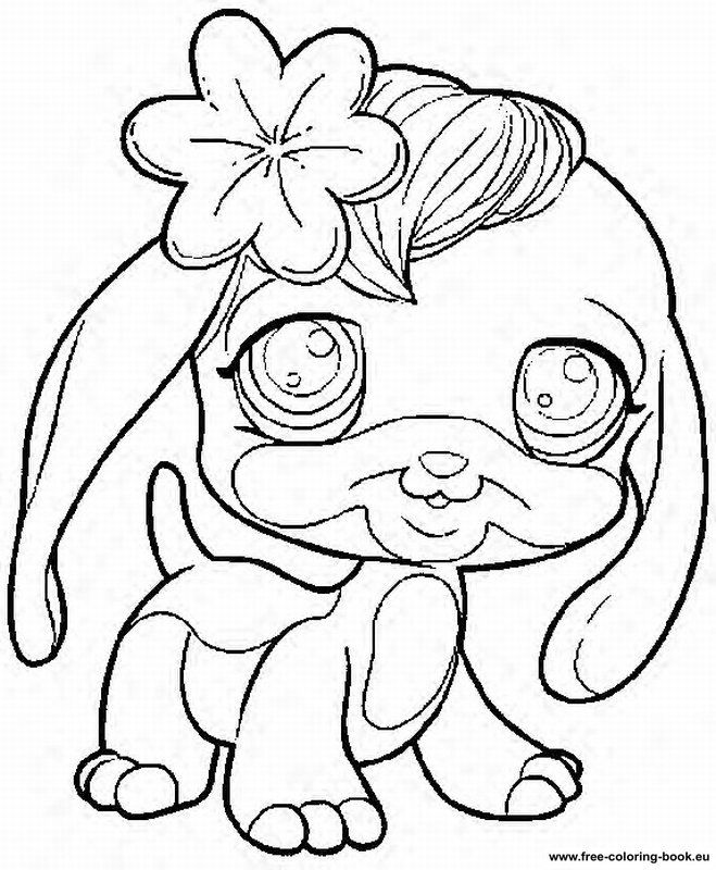 Littlest Pet Shop Coloring Pictures Free - Coloring Page