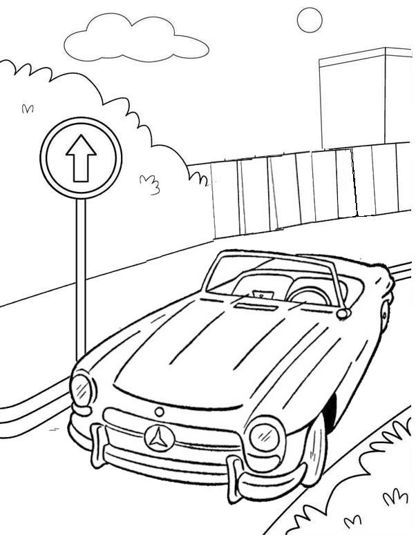 Pin on 10 Awesome Convertible Coloring Pages for Car Lovers