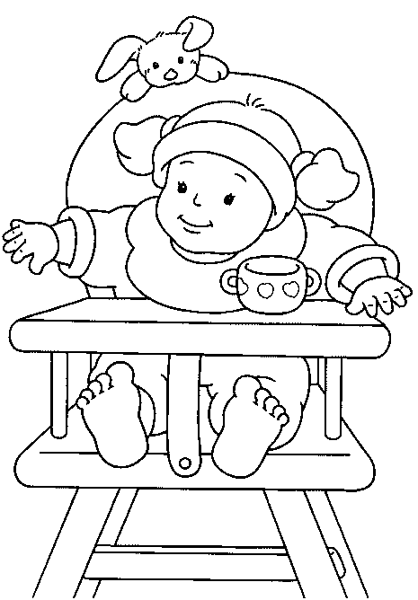 Baby Coloring Pages - GetColoringPages.com