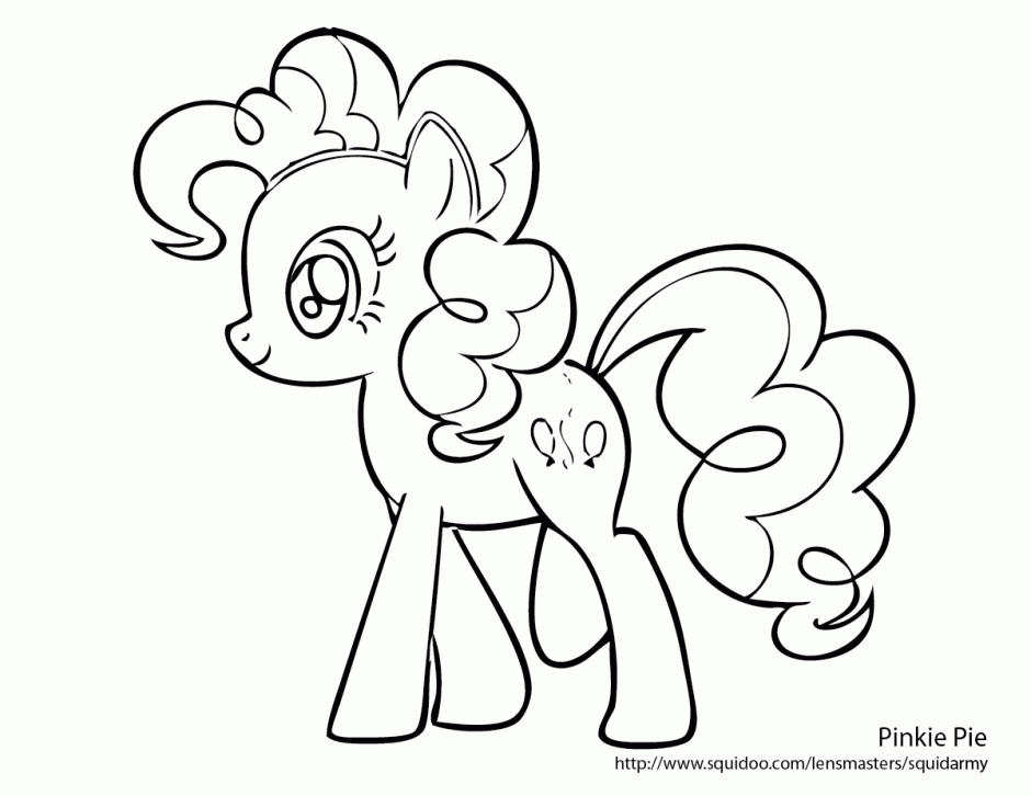 Pinkie Pie Coloring Pages ClipArt Best My Little Pony - Clip ...