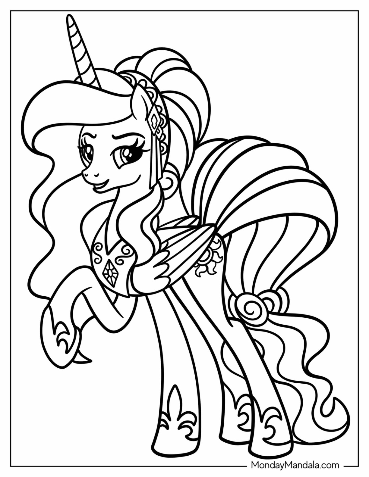 20 Princess Celestia Coloring Pages ...