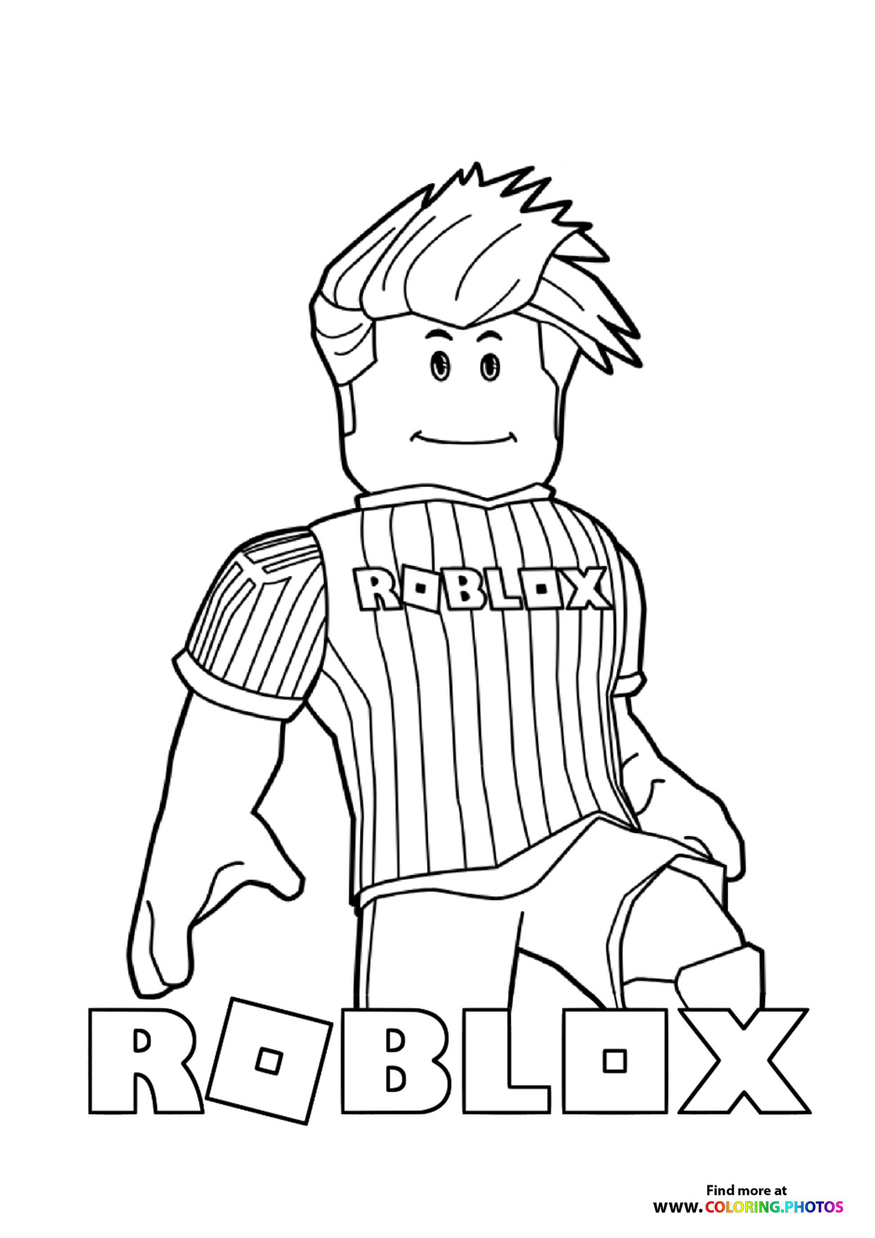 Roblox coloring pages | Free printable ...