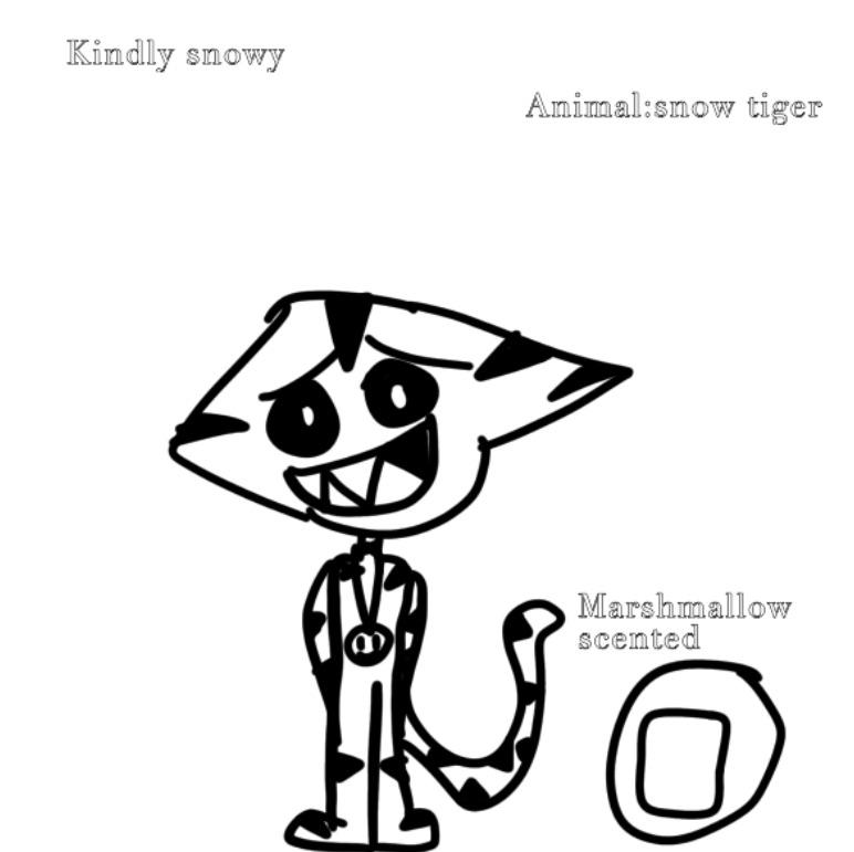 Smiling critters oc:kindly snowy : r ...