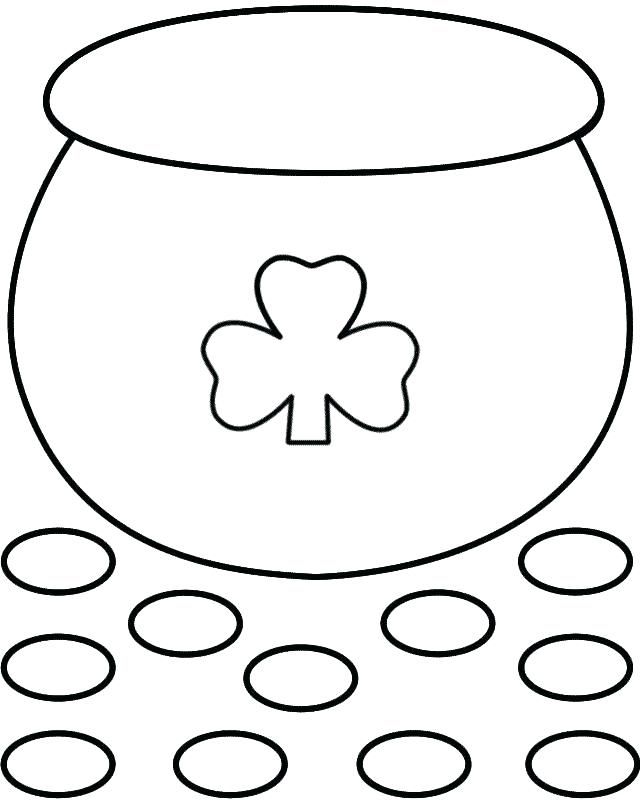 Pot of Gold Coloring Pages - Best Coloring Pages For Kids | Pot of gold, St  patrick day activities, St patricks day crafts for kids