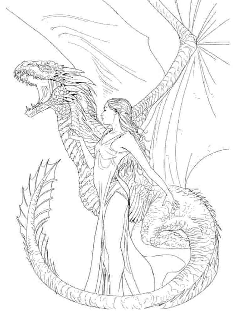 Game of Thrones coloring pages