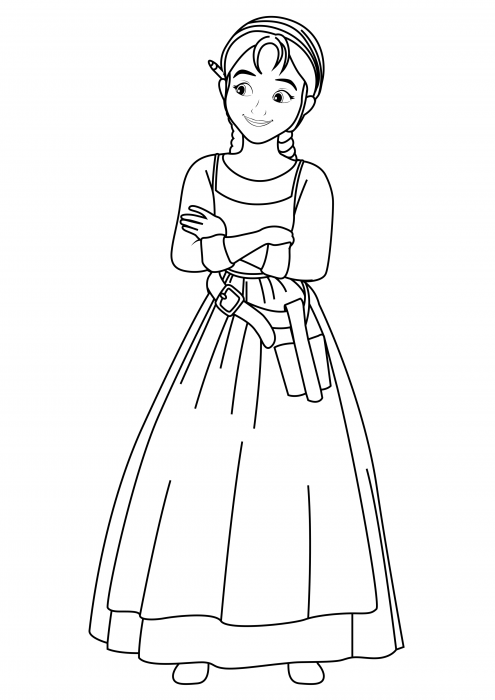 Inventor Gwen coloring pages, Sofia the First coloring pages - Colorings.cc