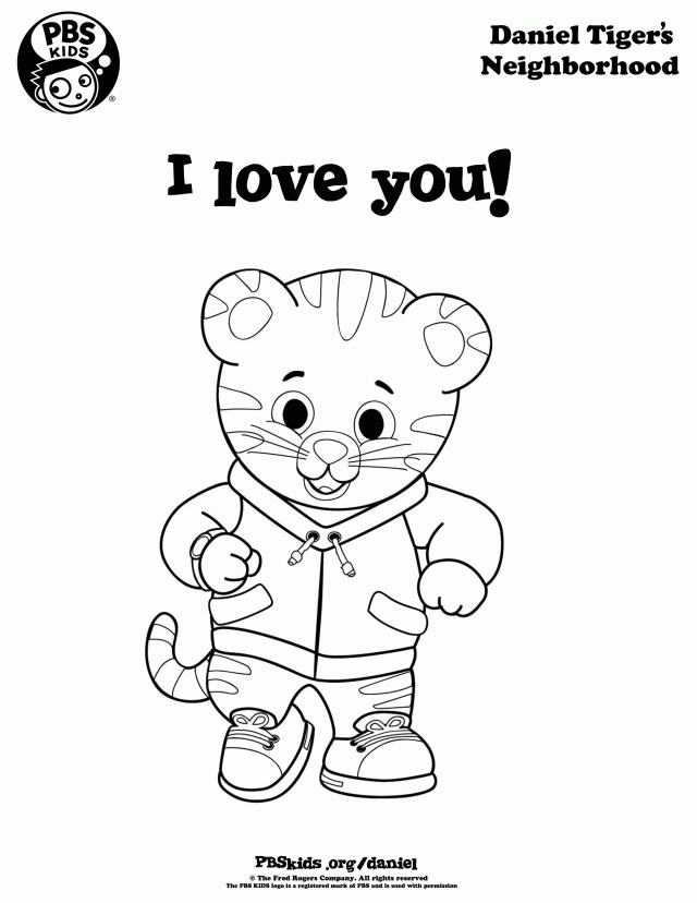 Daniel Tiger Coloring Pages - Best Coloring Pages For Kids