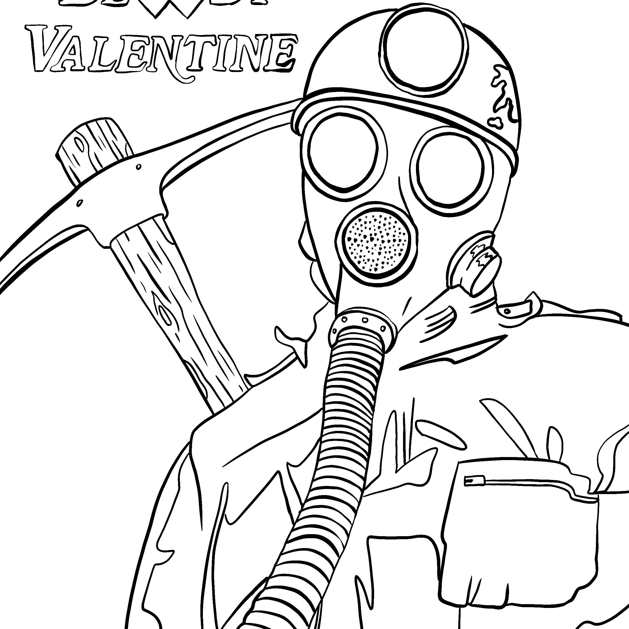 Scream Ghostface Colouring Sheet DOWNLOADABLE PDF | Etsy