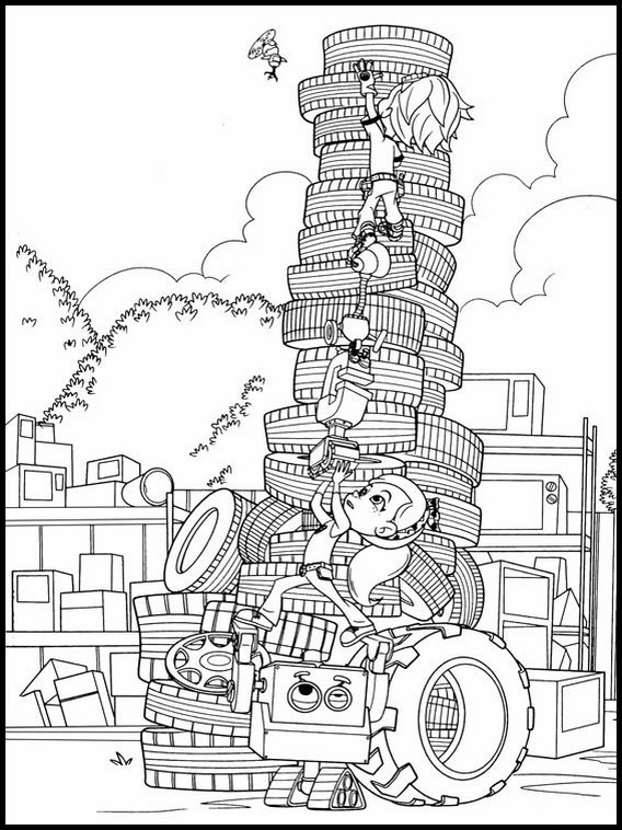 Rusty Rivets Printable Coloring Pages 17