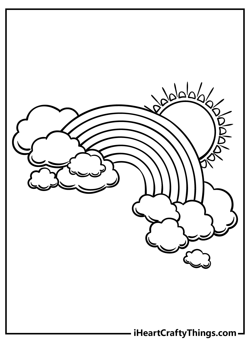 Rainbow Coloring Pages (Updated 2023)
