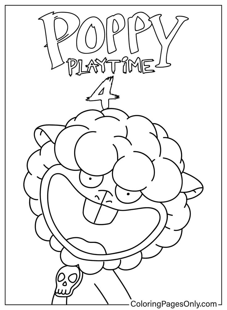 Free Poppy Playtime 4 Coloring Pages - ColoringPagesOnly.com
